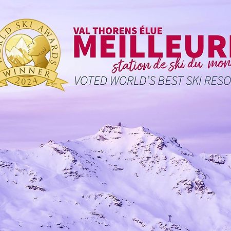 Dernier Etage Avec Vue Sur Les Montagnes Emplacement Exceptionnel Au Coeur De Val Thorens Ski Aux Pieds Prestations Incluses エクステリア 写真