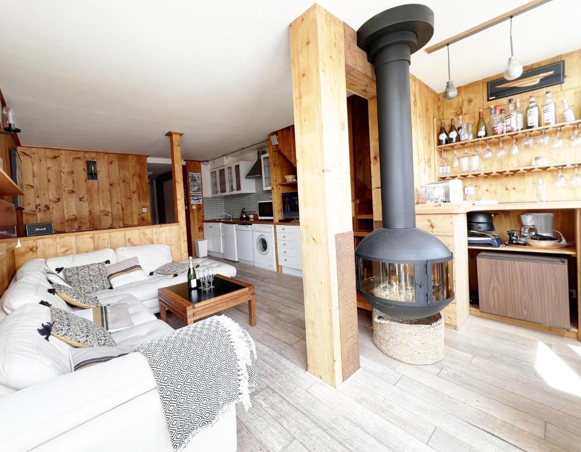 Dernier Etage Avec Vue Sur Les Montagnes Emplacement Exceptionnel Au Coeur De Val Thorens Ski Aux Pieds Prestations Incluses エクステリア 写真