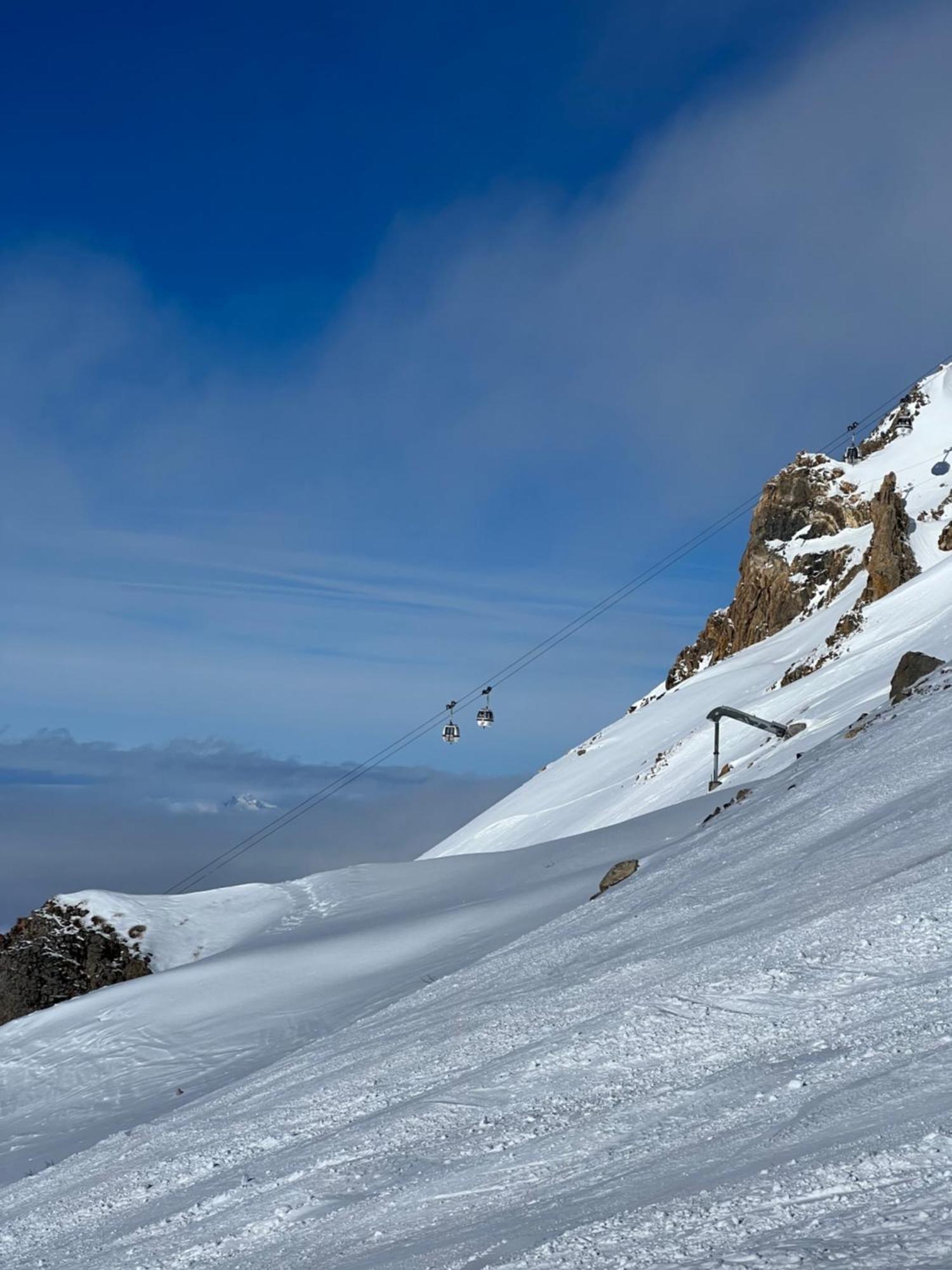 Dernier Etage Avec Vue Sur Les Montagnes Emplacement Exceptionnel Au Coeur De Val Thorens Ski Aux Pieds Prestations Incluses エクステリア 写真