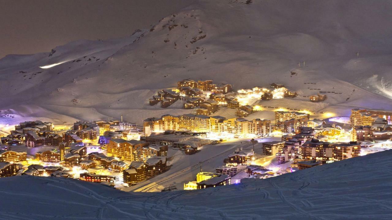 Dernier Etage Avec Vue Sur Les Montagnes Emplacement Exceptionnel Au Coeur De Val Thorens Ski Aux Pieds Prestations Incluses エクステリア 写真
