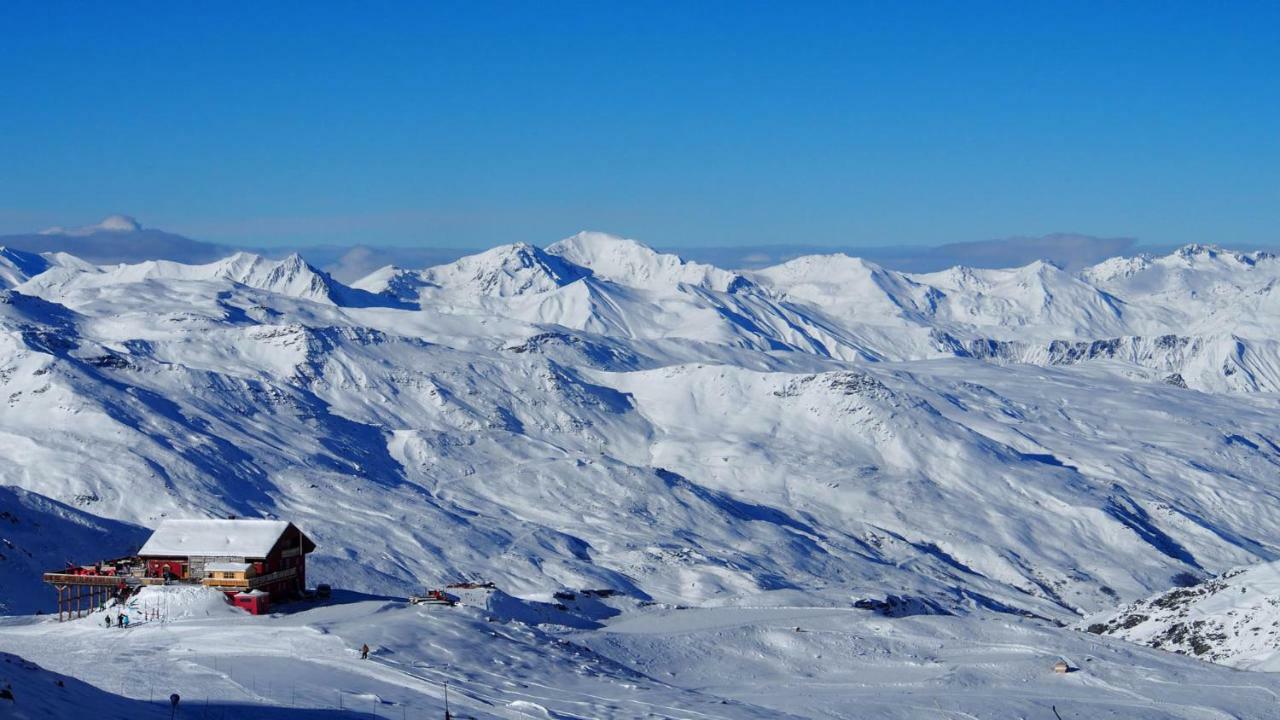 Dernier Etage Avec Vue Sur Les Montagnes Emplacement Exceptionnel Au Coeur De Val Thorens Ski Aux Pieds Prestations Incluses エクステリア 写真