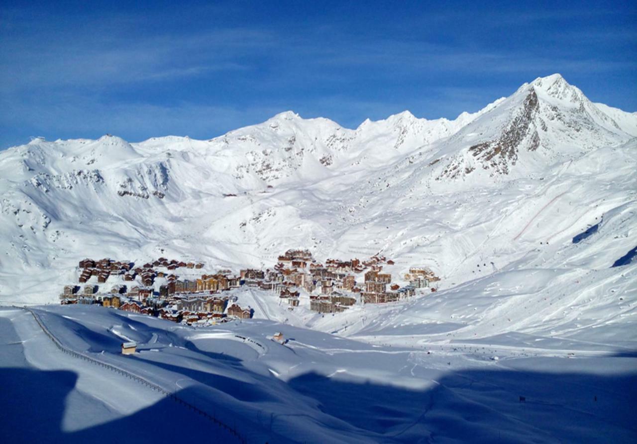 Dernier Etage Avec Vue Sur Les Montagnes Emplacement Exceptionnel Au Coeur De Val Thorens Ski Aux Pieds Prestations Incluses エクステリア 写真